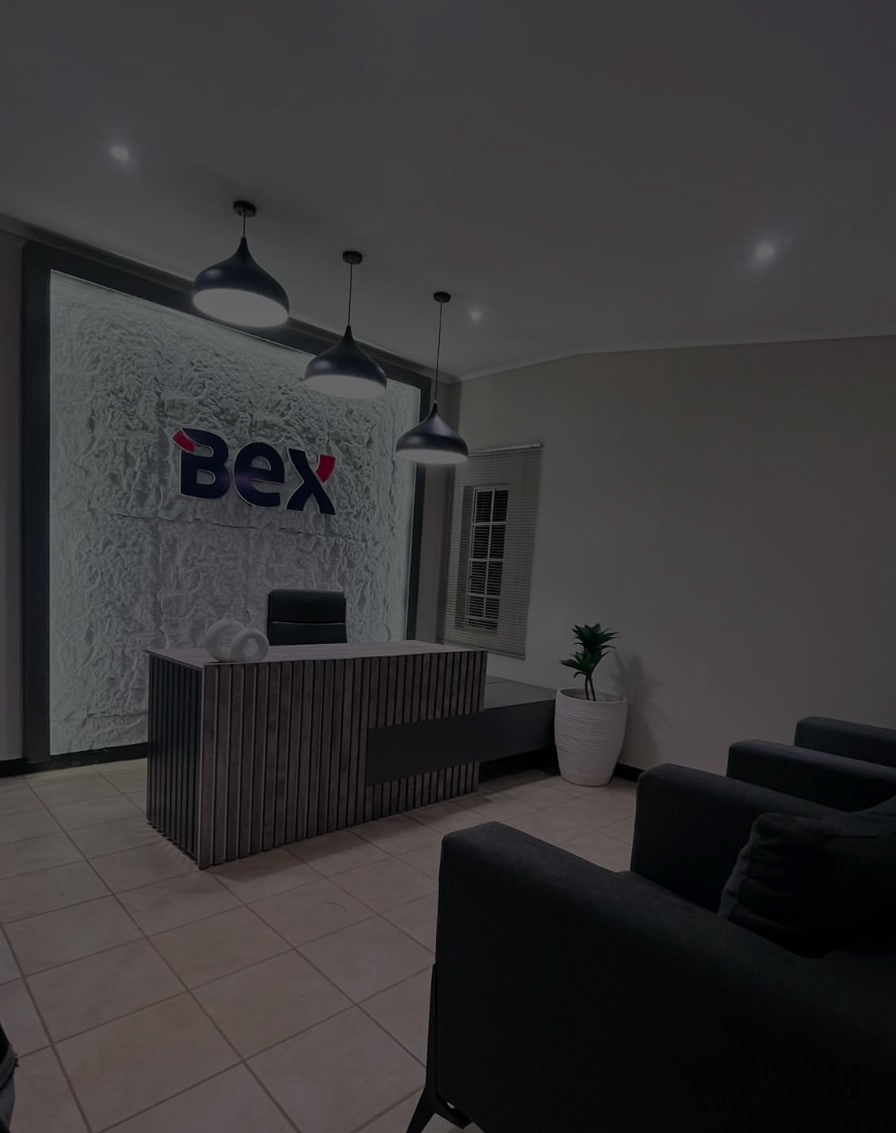 Modern office teamwork